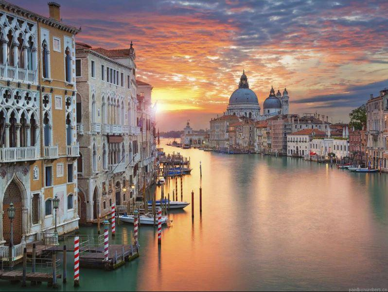 Waterborne Venice Cities Painting By Numbers.png