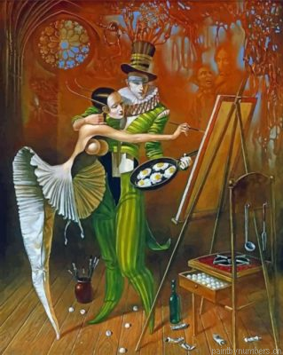 Weird Couple Painting By Numbers.png