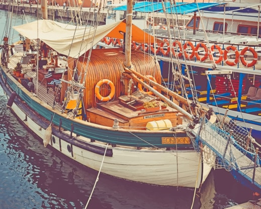 White And Brown Boat Painting By Numberss.png
