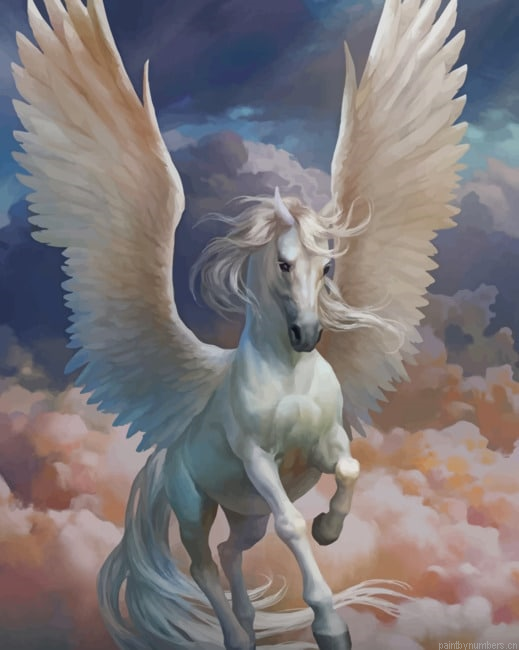 White Pegasus Painting By Numbers.png