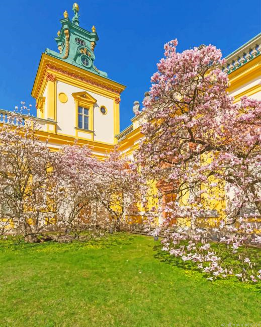 Wilanow Palace Buildings Painting By Numberss.png