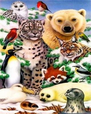 Wild Animals Illustrations Painting By Numbers.png