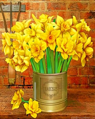 Wild Daffodils Painting By Numbers.png