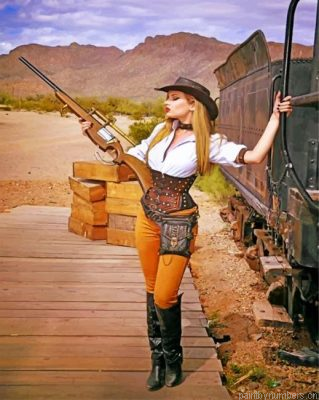 Wild West Steam Punk Painting By Numbers.png
