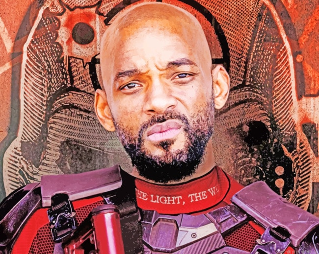 Will Smith In Suicide Squad Movies Painting By Numberss.png