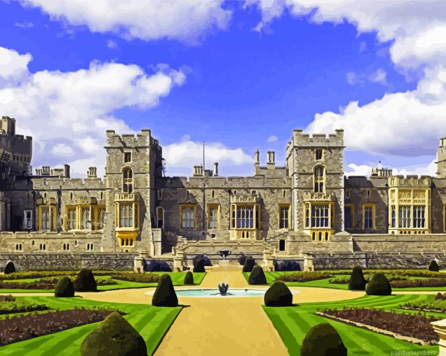 Windsor Castle Building Painting By Numberss.png