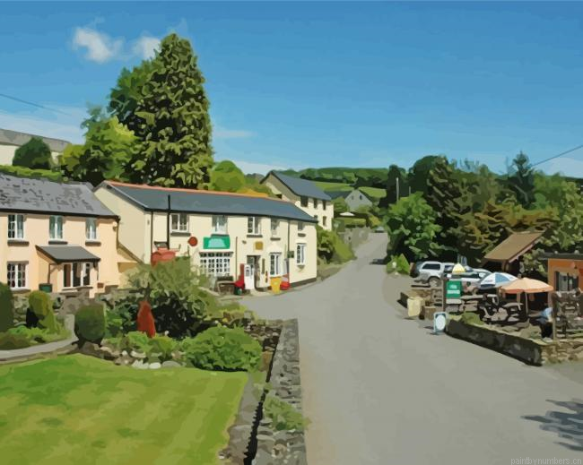 Withypool Village Painting By Numberss.png