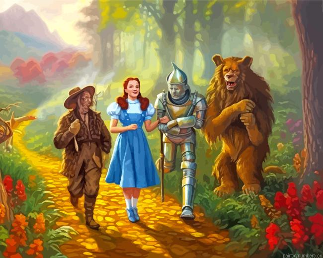 Wizard Of Oz Art Painting By Numberss.png