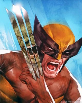 Wolverine Illustration Painting By Numbers.png