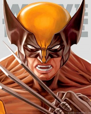 Wolverine Portrait Painting By Numbers.png