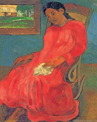 Woman By Gauguin Painting By Numbers.png