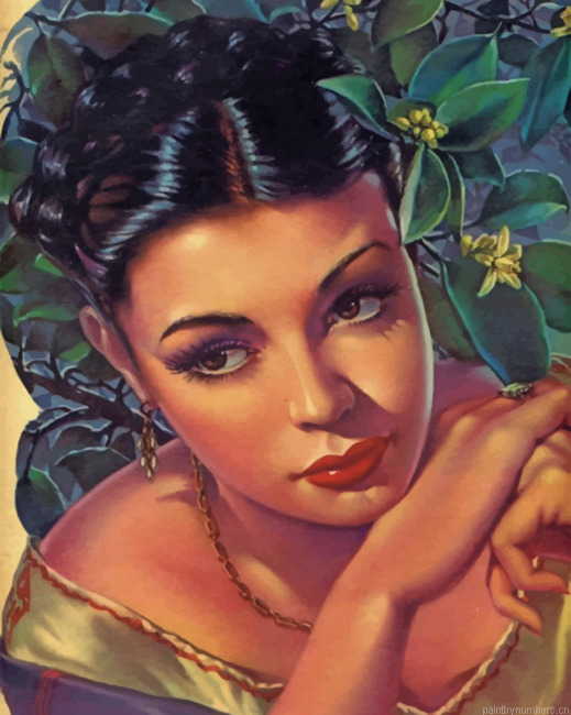Woman By Jesus Helguera Painting By Numbers.png