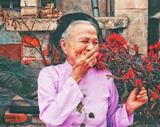 Woman Holding Red Flowers Painting By Numberss.png