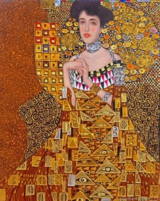 Woman In Gold Painting By Numbers.png