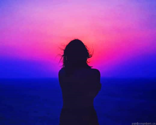 Woman Silhouette Painting By Numberss.png