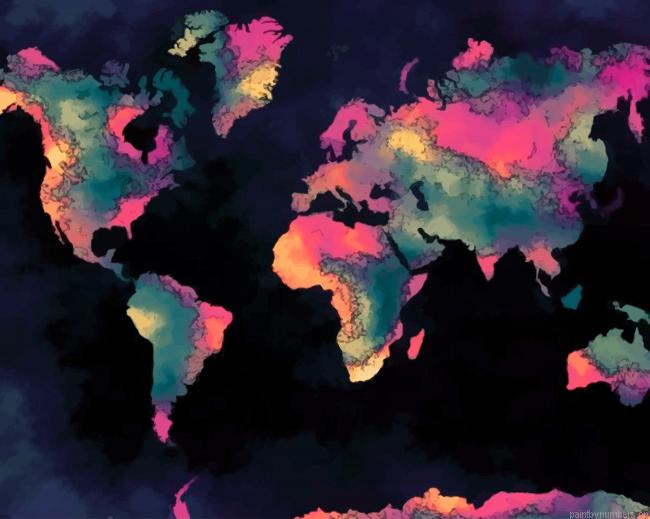 World Map Artwork Painting By Numberss.png