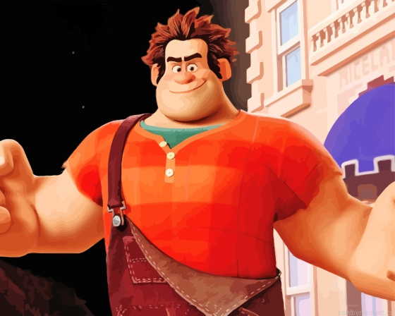 Wreck It Ralph Painting By Numberss.png