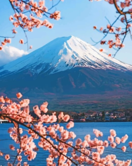 Yagizaki Park Japan Landscapes Painting By Numberss.png