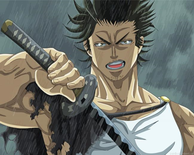 Yami Sukehiro Under Rain Painting By Numberss.png