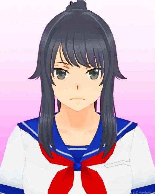 Yandere Simulator Painting By Numberss.png