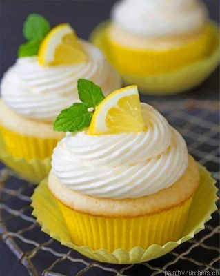 Yellow Cupcakes Painting By Numbers.png
