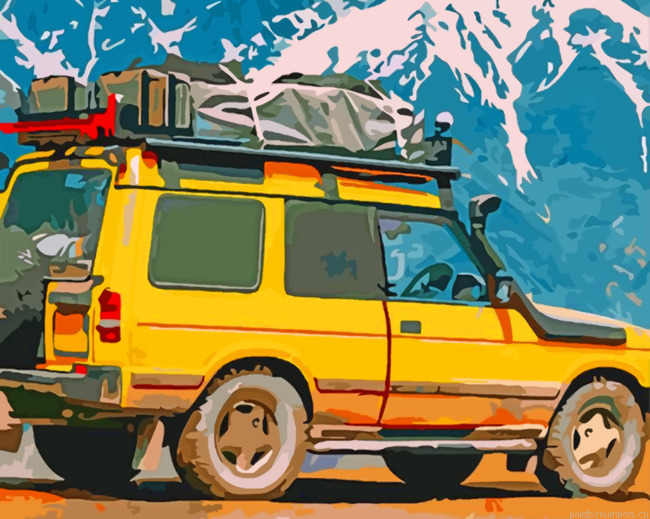 Yellow Trip Car Painting By Numbers.png