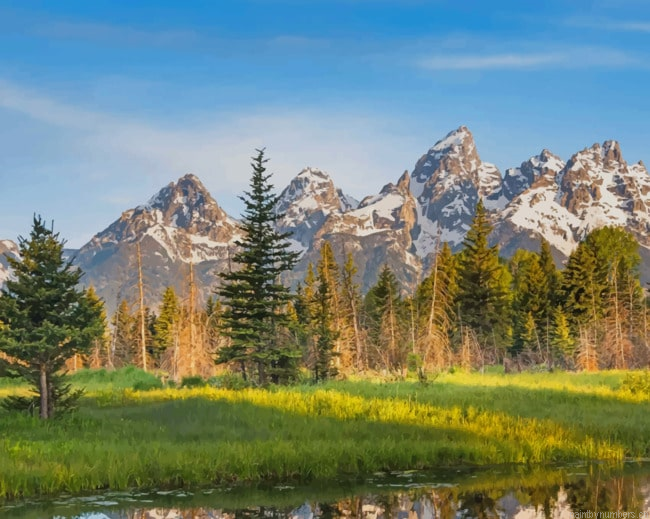 Yellowstone Trip In America Painting By Numbers.png