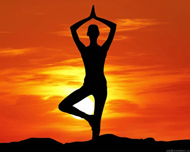 Yoga Silhouette Painting By Numbers.png