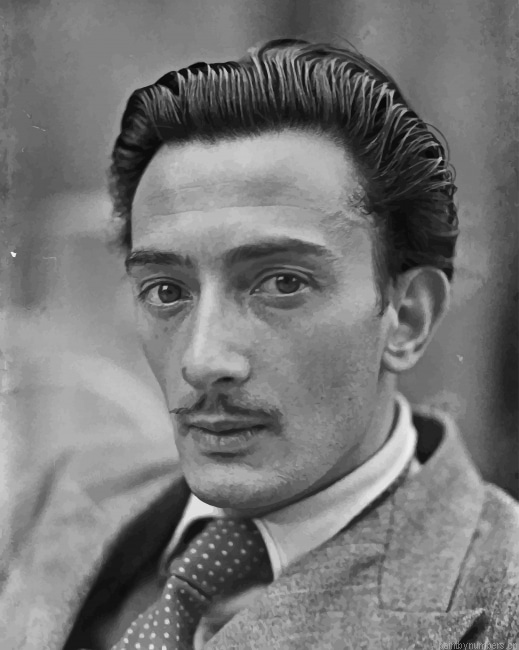 Young Salvador Dali Painting By Numberss.png