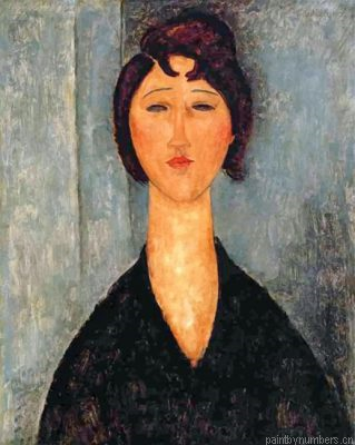 Young Woman Portrait Painting By Numbers.png