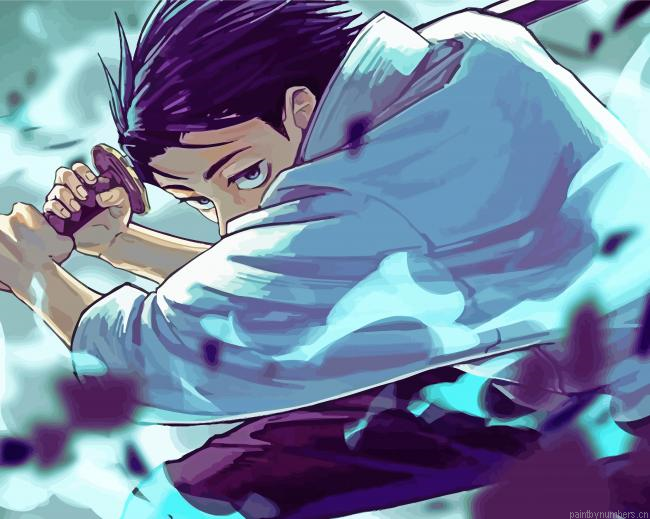 Yuta Okkotsu Anime Painting By Numberss.png