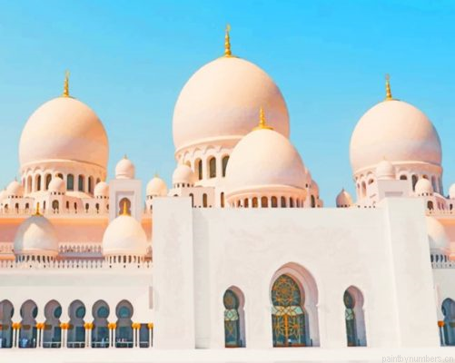 Zayed Mosque Abu Dhabi Painting By Numbers.png