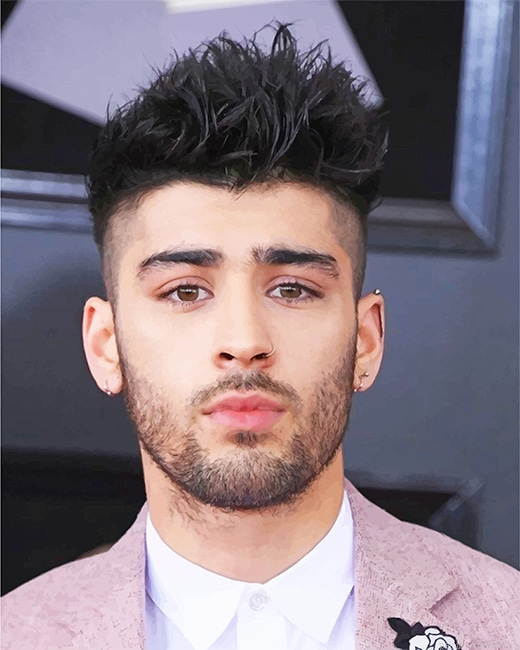 Zayn Malik One Direction Singers Painting By Numberss.png