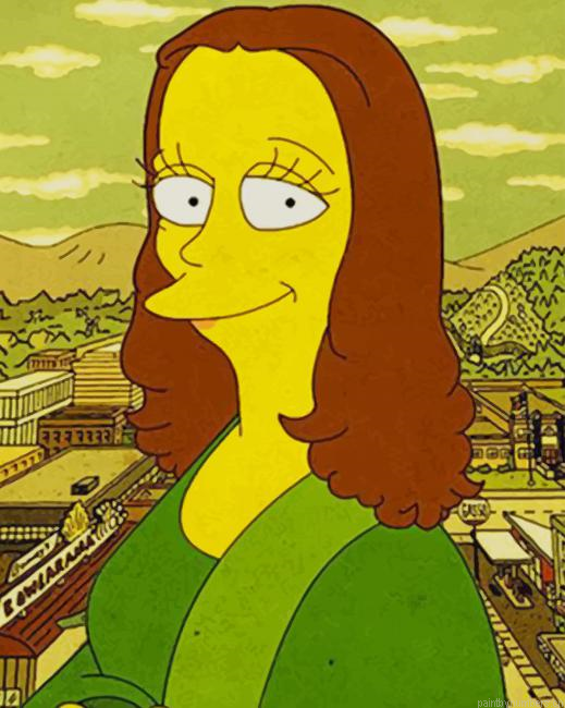Mona Lisa The Simpsons New Painting By Numbers.png